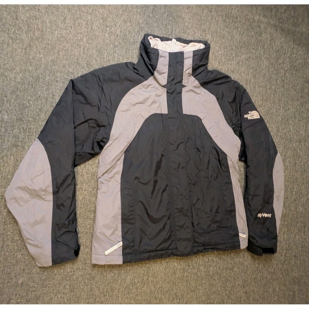 North Face Women's Small Hyvent Jacket Parka Full Zip Vented Winter Coat